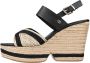 Tommy Hilfiger Sleehak Sandalen Black Dames - Thumbnail 1