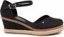 Tommy Hilfiger Gesppumps BASIC CLOSED TOE MID WEDGE strap sandal wedge heel summer shoe with adjustable buckle - Thumbnail 2