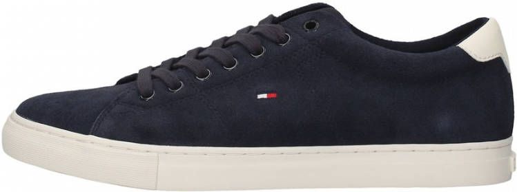 Tommy Hilfiger Sneakers in blauw voor Heren CSeasonal Suede Vulc Sneaker