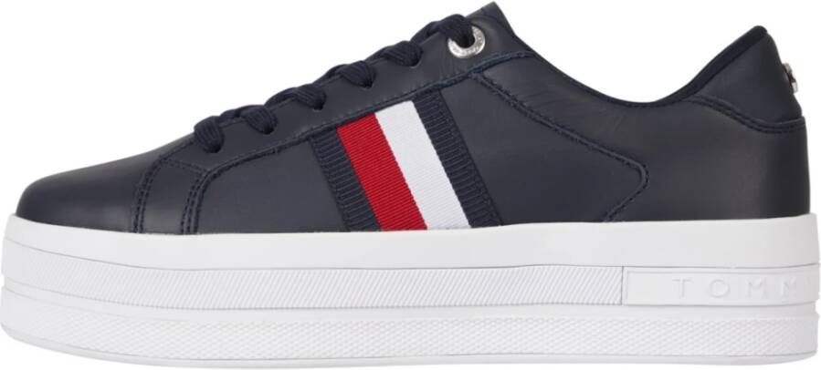 Tommy Hilfiger Lage Sneakers Blue Dames