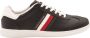 Tommy Hilfiger Corporate Leather Cup Stripes Heren Sneakers Schoenen Blauw FM0FM04732DW5 - Thumbnail 2