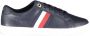 Tommy Hilfiger Sportieve Blauwe Veterschoenen met Contrastdetails Blue - Thumbnail 67