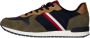 Tommy Hilfiger Groene Polyester Sneaker met Contrasterende Details Groen Heren - Thumbnail 2