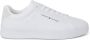 Tommy Jeans Witte leren veterschoenen met rubberen zool White Heren - Thumbnail 10