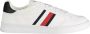 Tommy Hilfiger Fm0Fm04038Ybr Knit MIX Stripes Zapatillas Wit Heren - Thumbnail 14