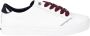 Tommy Hilfiger Vetersneakers met ronde neus en merkdetails White Dames - Thumbnail 5