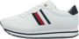 Tommy Hilfiger Plateausneakers ESSENTIAL WEBBING RUNNER met strepen opzij - Thumbnail 1