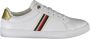 Tommy Hilfiger Stijlvolle YBS Webbing Sneakers White Dames - Thumbnail 2