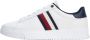 Tommy Hilfiger Witte polyester sneakers met veters contrastdetails logo White Heren - Thumbnail 14