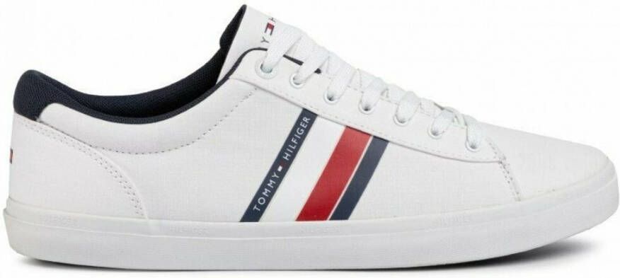 Tommy Hilfiger Sneakers in wit voor Heren Essential Stripes Detail Sneaker