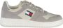 Tommy Hilfiger Sportieve Grijze Veterschoenen met Contrastdetails en Logoprint Gray Heren - Thumbnail 2