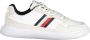 Tommy Hilfiger Fm0Fm04038Ybr Knit MIX Stripes Zapatillas Wit Heren - Thumbnail 8