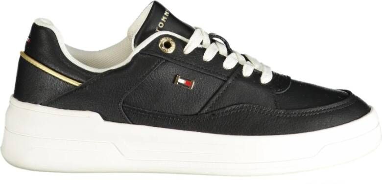 Tommy Hilfiger Sportieve Zwarte Damessneakers Black Dames