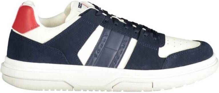 Tommy Hilfiger Blauwe Sportieve Veterschoenen met Contrastdetails Multicolor Heren