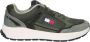 Tommy Hilfiger Stijlvolle Runner Sneakers voor dagelijks comfort Green Heren - Thumbnail 1