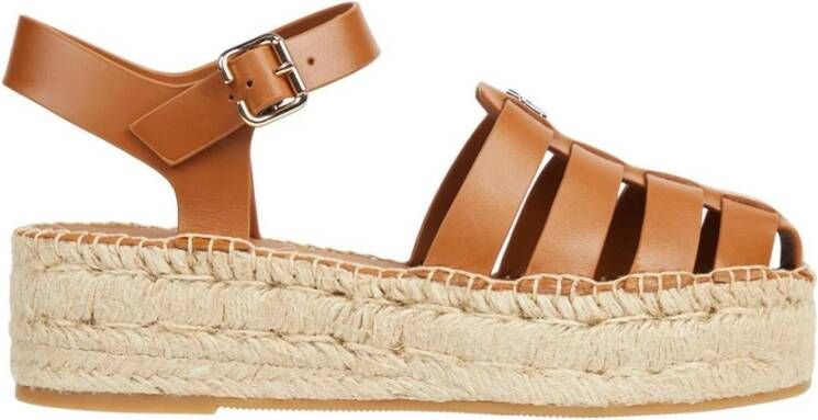 Tommy Hilfiger Stijlvolle Sandalen Brown Dames