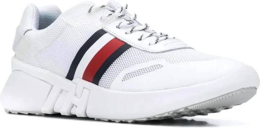 Tommy Hilfiger Tommy Sporty Branded Runner Sneakers Wit Dames