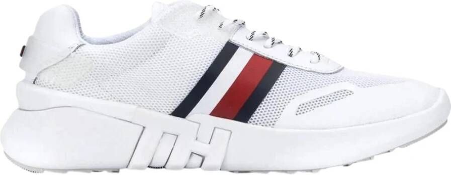 Tommy Hilfiger Sneakers in wit voor Dames Tommy Sporty Branded Runner