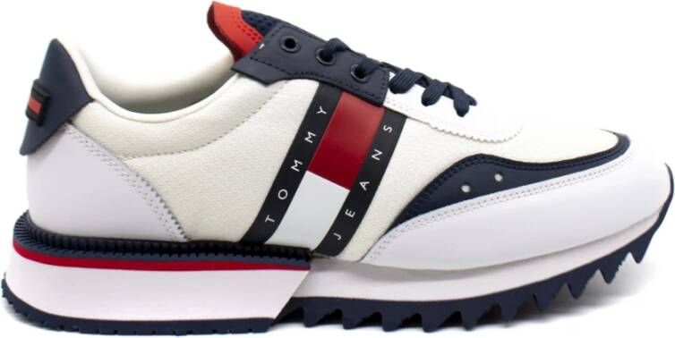 Tommy Hilfiger Treck bevestigingssneakers White Heren