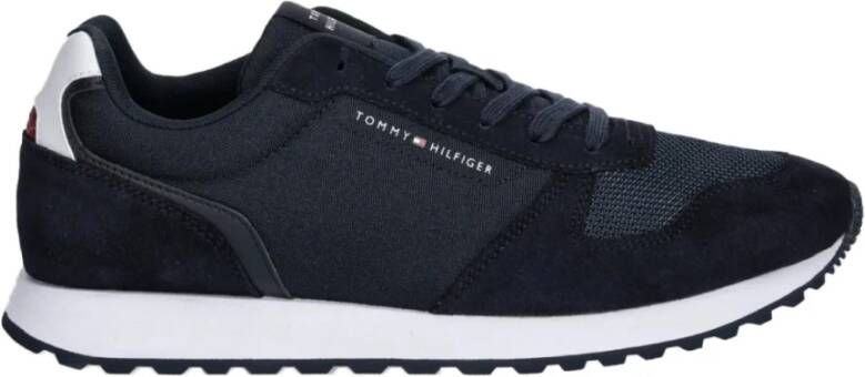 Tommy Hilfiger Vlag Mix Runner Sneakers Blue Heren