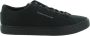 Tommy Hilfiger Vulc LOW Rubber Flag Pool Schoenen Black Heren - Thumbnail 1