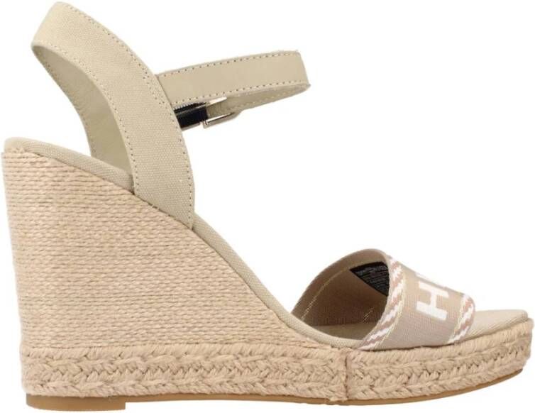 Tommy Hilfiger Wedges Beige Dames