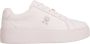 Tommy Hilfiger Whimsy Pink Court Sneakers Pink Dames - Thumbnail 1