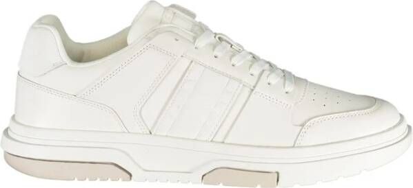 Tommy Hilfiger Witte contrast veterschoenen White Heren