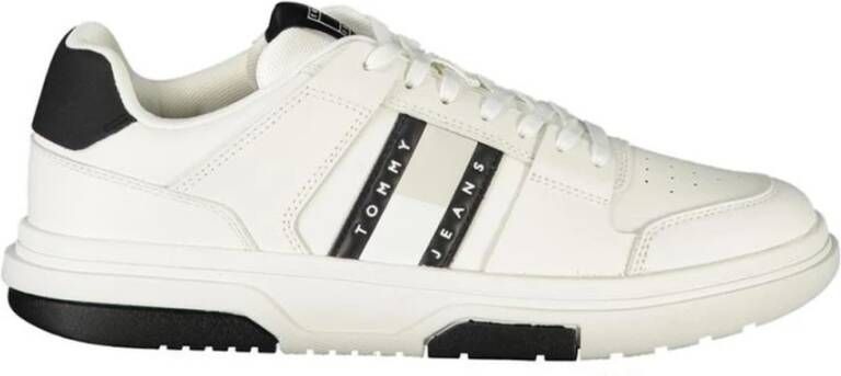 Tommy Hilfiger Witte lage sneakers met demping White Heren