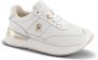 Tommy Hilfiger Witte Leren Veterschoenen White Dames - Thumbnail 1