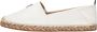 TOMMY HILFIGER Espadrilles Dames Th Flat Espadrille Maat: 36 Materiaal: Leer Kleur: Wit - Thumbnail 3