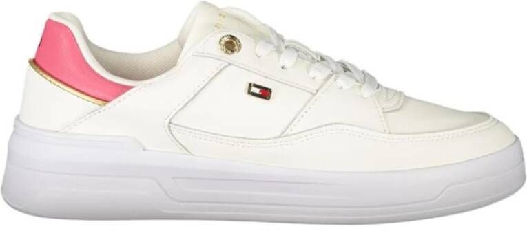 Tommy Hilfiger Witte Polyester Casual Sneaker Vrouwen White Dames