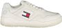 Tommy Hilfiger Witte polyester sneakers met contrastdetails White Dames - Thumbnail 5