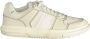 Tommy Hilfiger Witte Polyester Sneakers met Veters Contrastdetails Logo White Heren - Thumbnail 5