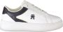 Tommy Hilfiger Plateausneakers TH PLATFORM COURT SNEAKER met contrastafwerking vrijetijdsschoen halve schoen veterschoen - Thumbnail 2