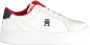 Tommy Hilfiger Leren sneakers met plateauzool model 'PLATFORM COURT' - Thumbnail 1