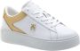 TOMMY HILFIGER Lage Sneakers Dames Th Platform Court Maat: 38 Materiaal: Leer Kleur: Wit - Thumbnail 10