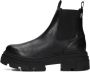 TOMMY HILFIGER Chelsea Boots Dames Combat Maat: 37 Materiaal: Leer Kleur: Zwart - Thumbnail 3