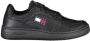 Tommy Hilfiger Retro Basket Ess Lage Top Sneakers Black Dames - Thumbnail 2