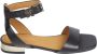 Tommy Hilfiger Zwarte platte sandalen voor vrouwen Black Dames - Thumbnail 1