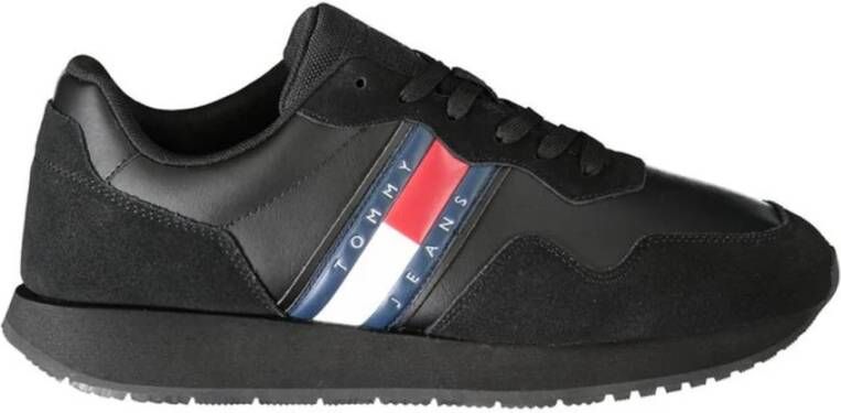 TOMMY JEANS Sneakers TJM MODERN RUNNER vrijetijdsschoen halfschoen veterschoen met zijlogo-vlag