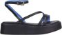 Tommy Hilfiger Zwarte Strap Platform Sandalen Black Dames - Thumbnail 1