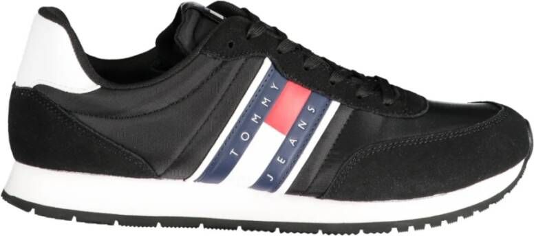 TOMMY JEANS Sneakers TJM RUNNER CASUAL ESS vrijetijdsschoen lage schoen veterschoen met zijlogo-vlag