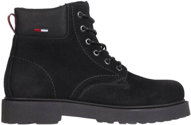 Tommy Jeans bran collar booties Zwart Heren