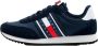 Tommy Hilfiger Sportsneaker Van Gerecycled Polyester Met Contrasterende Details En Logo - Thumbnail 1