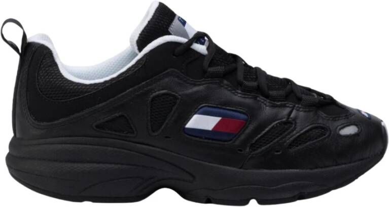 Tommy Jeans Lage Sneakers Black Heren