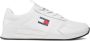 TOMMY JEANS Sneakers met sleehak FLEXI RUNNER vrijetijdsschoen lage schoen veterschoen met zijlogo-vlag - Thumbnail 1