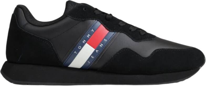 TOMMY JEANS Sneakers TJM MODERN RUNNER vrijetijdsschoen halfschoen veterschoen met zijlogo-vlag