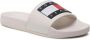 Tommy Hilfiger Pool Slides Essential Dames Slippers Off White - Thumbnail 15