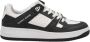 Tommy Jeans Retro Cupsole Leren Sneakers Black Heren - Thumbnail 1